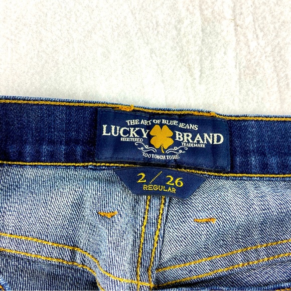Lucky Brand Womens Jeans Size 2 Sweet N Low Inseam 27" Rise 8" - Picture 5 of 14